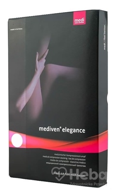 mediven elegance pančuchové nohavice  veľkosť 4, (II.KT), normálne, karamel 1x1 ks
