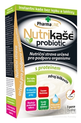 Nutrikaša probiotic - s proteínom  3x60 g (180 g)