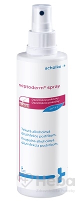 Septoderm spray  dezinfekcia pokožky rozprašovač 1x250 ml