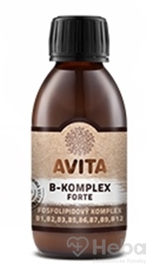 Avita B-komplex Forte Liposomal Plus  200 ml roztok (fosfolipidový komplex)