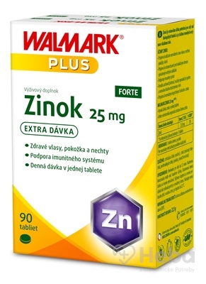 WALMARK Zinok Forte 25 mg  90 tabliet