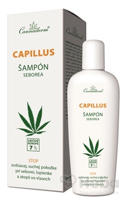 Cannaderm CAPILLUS - šampón seborea  1x150 ml