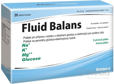 Vitabalans Fluid Balans  vrecúška 1x20 ks