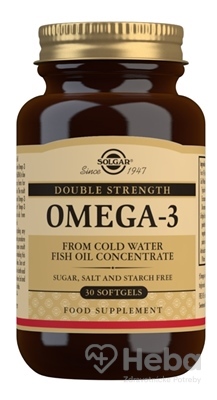 OMEGA 3 DOUBLE STRENGTH 30CPS SOLGAR