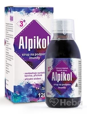 Alpikol sirup na podporu imunity  1x120 ml