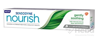 SENSODYNE Nourish Gently Soothing  zubná pasta s bio-aktivnymi minerálmi 1x75 ml