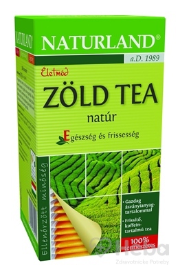 Naturland Zelený čaj  20x1,5 g (30 g)
