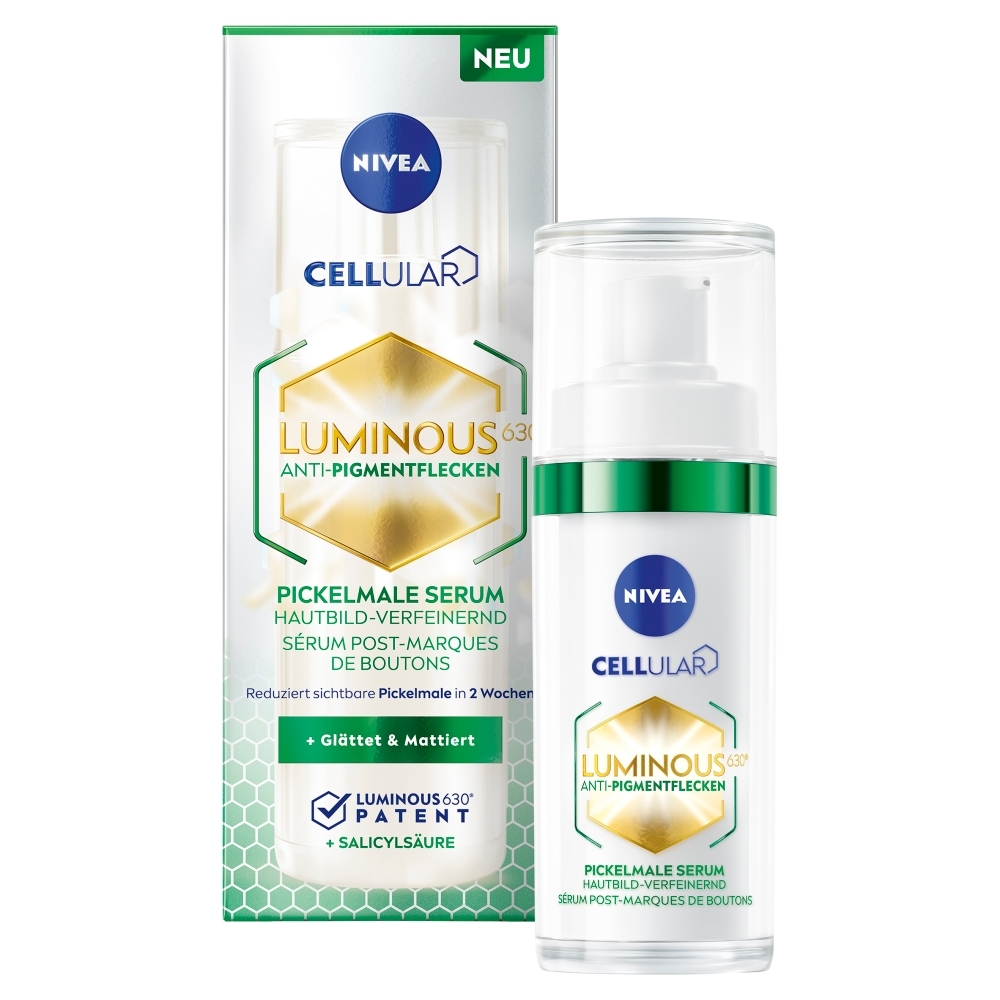 NIVEA Cellular Luminous630 Sérum proti pigmentovým škvrnám po akné 30 ml