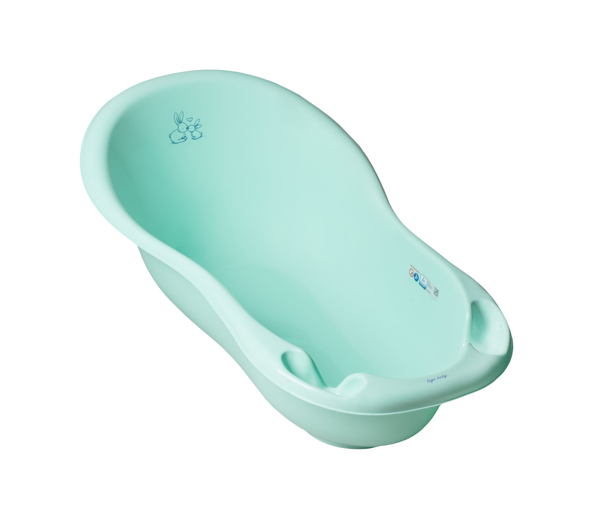TEGA BABY Vanička veľká Zajačik 102cm mint