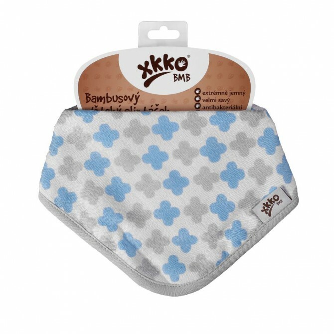 XKKO BMB  Slintáčik Scandinavian Baby Blue Cross (1ks)