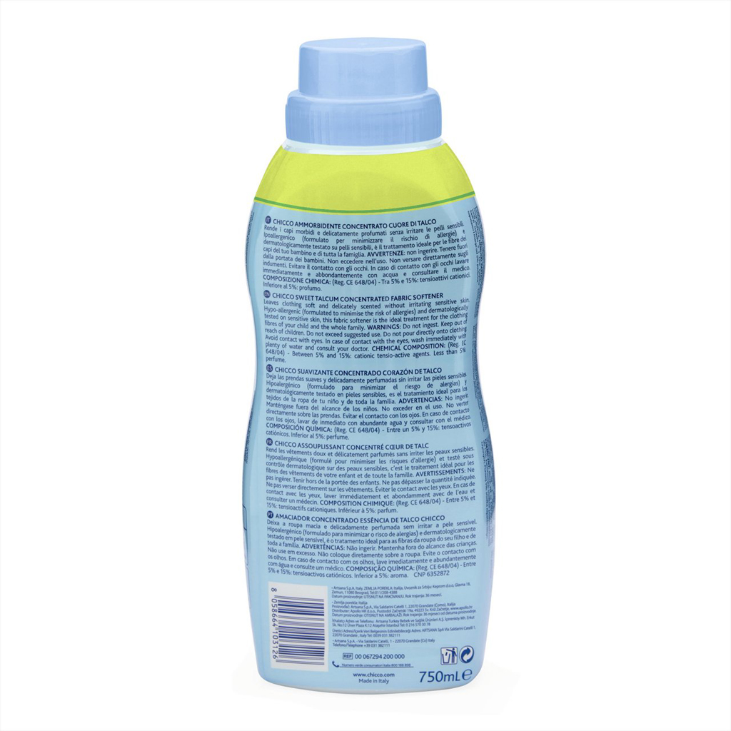CHICCO Aviváž koncentrovaná Sladký Púder 750 ml