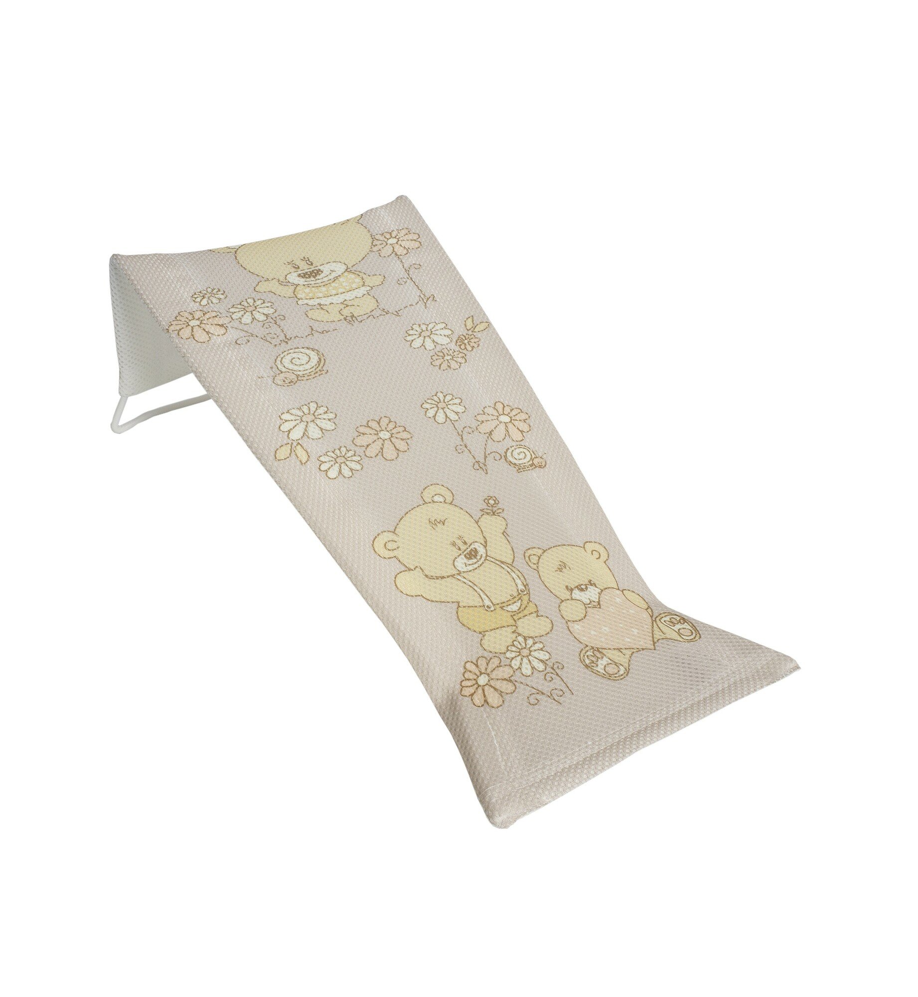 TEGA BABY Lehátko do vane Teddy, béžové