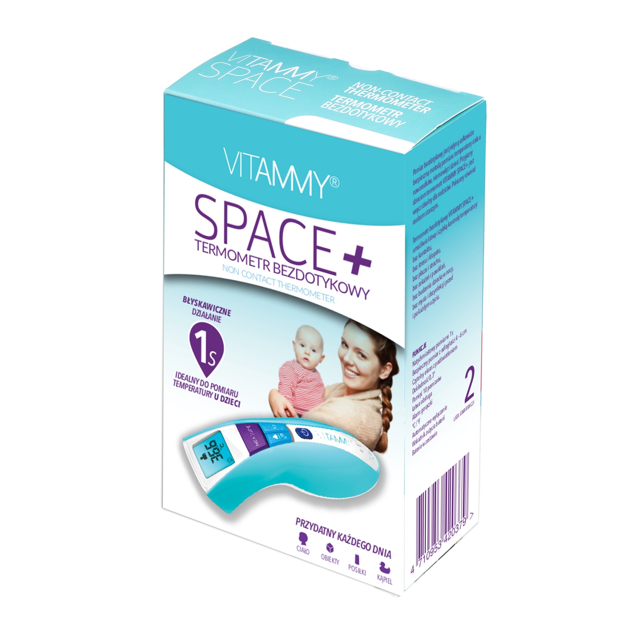 VITAMMY SPACE+ bezdotykový teplomer 1-sekundový