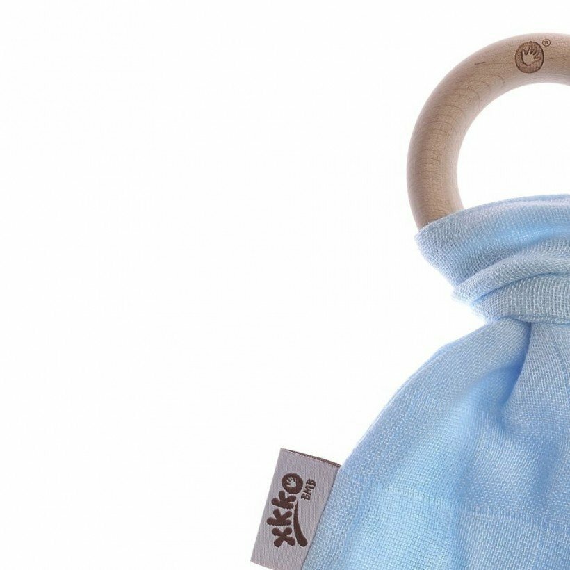 XKKO Hryzátko BMB Lístky - Baby Blue