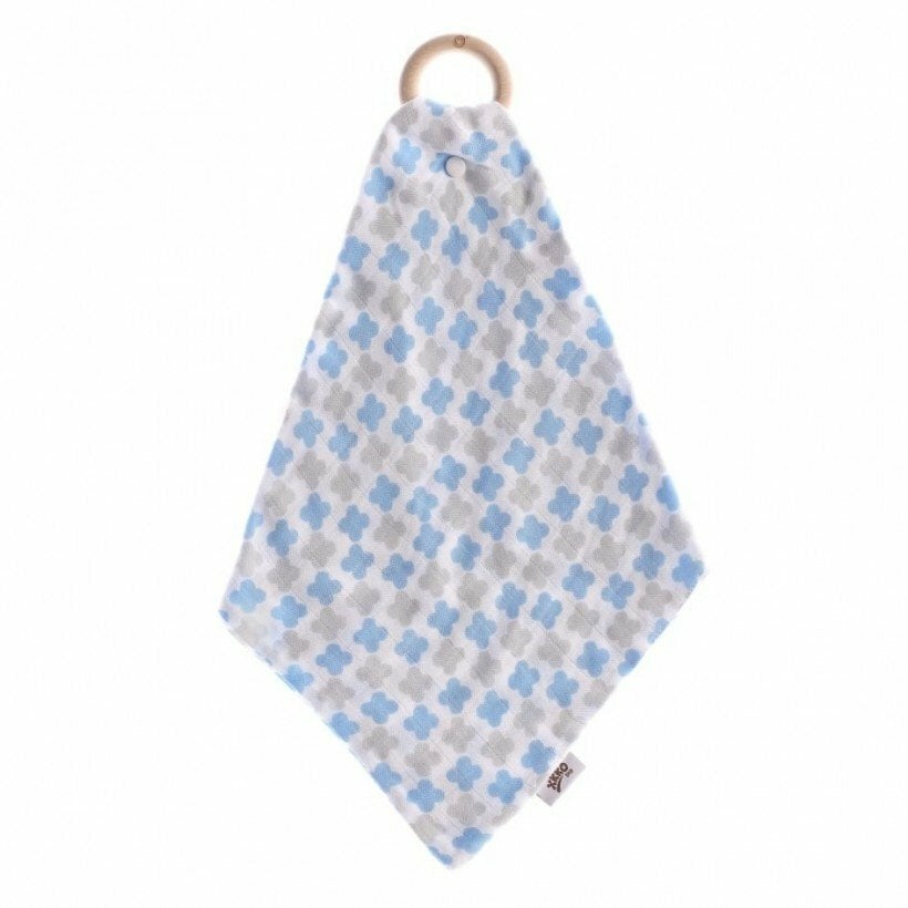 XKKO Hryzátko BMB s plienkou - Baby Blue Cross