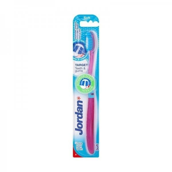 Jordan Target Teeth & Gums Zubná kefka, mäkká