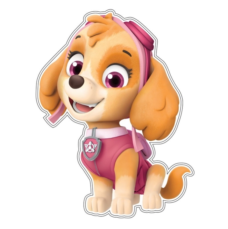 Nickelodeon Nástenná dekorácia Paw Patrol, Skye