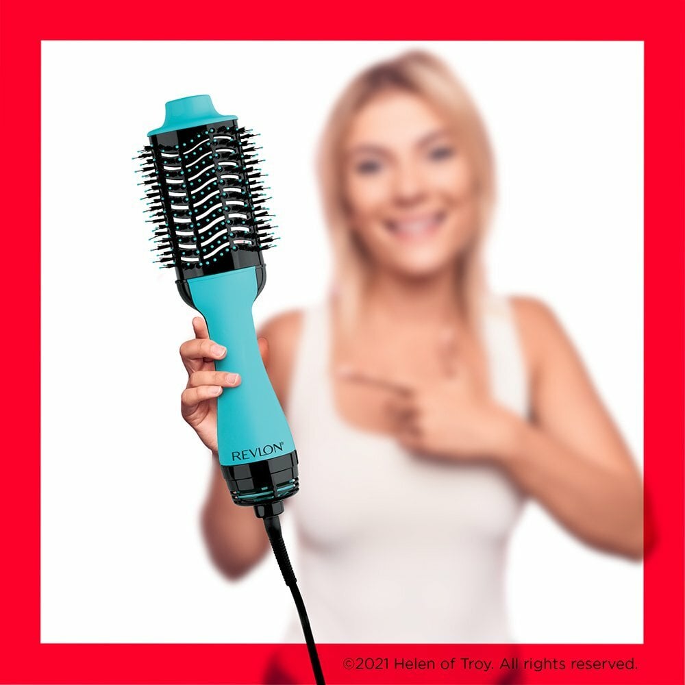 REVLON PRO COLLECTION  RVDR5222 MUKE Okrúhla kefa s funkciou sušenia a kulmou, mätová