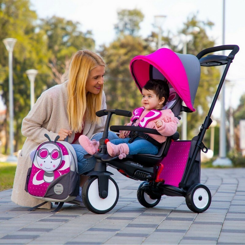 Smart Trike Detský batoh, motýľ, 3r+