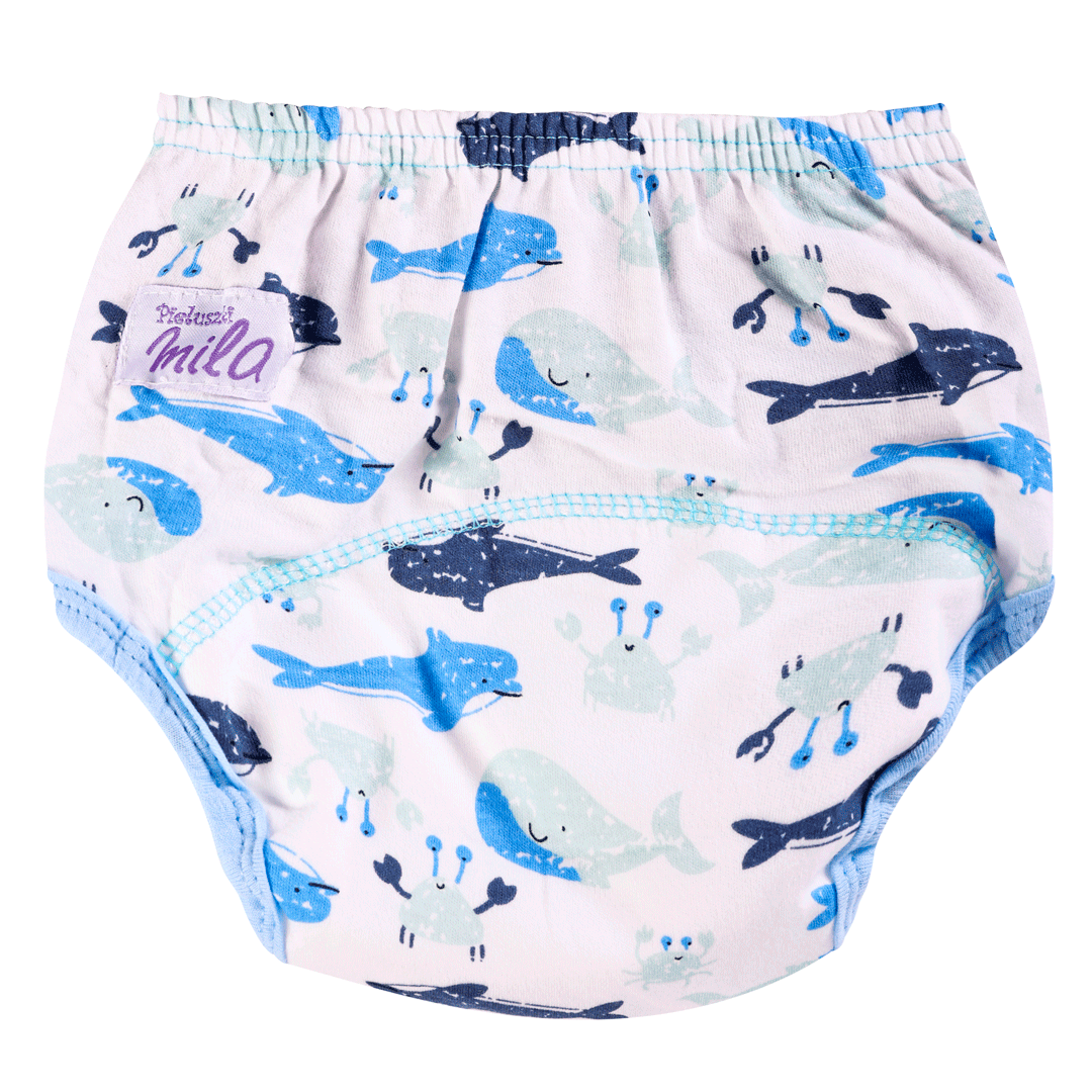 SIMED Tréningové nohavičky, Whales, veľ. R2
