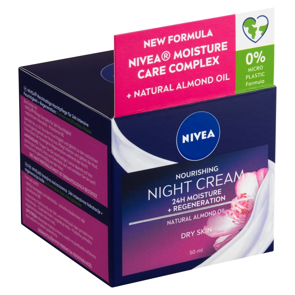 NIVEA Nivea® Výživný nočný krém pre suchú až citlivú pleť, 50 ml