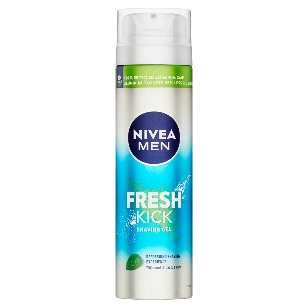 NIVEA Men Fresh Kick Gél na holenie, 200 ml