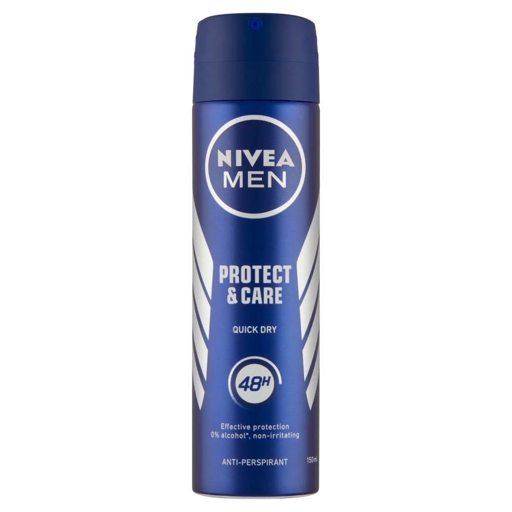 NIVEA Men Protect & Care Sprej antiperspirant, 150 ml