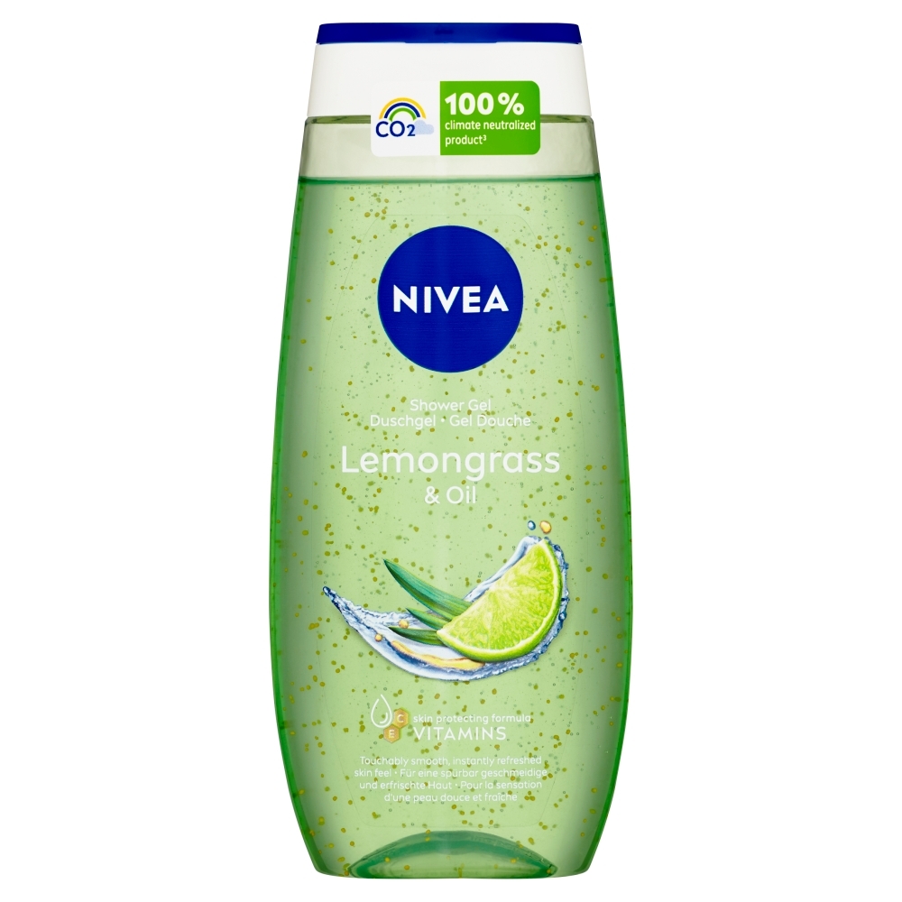 NIVEA Lemongrass & Oil Osviežujúci sprchovací gél, 250 ml