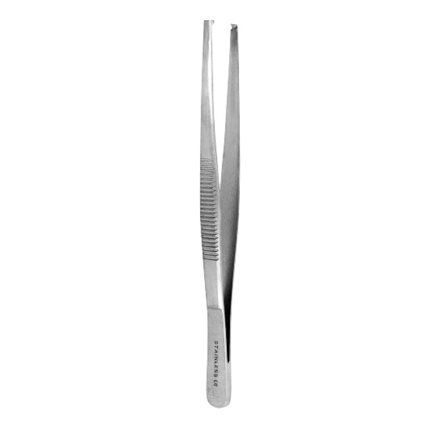 Pinzeta chirurgická 1×2 zúbky 15 cm