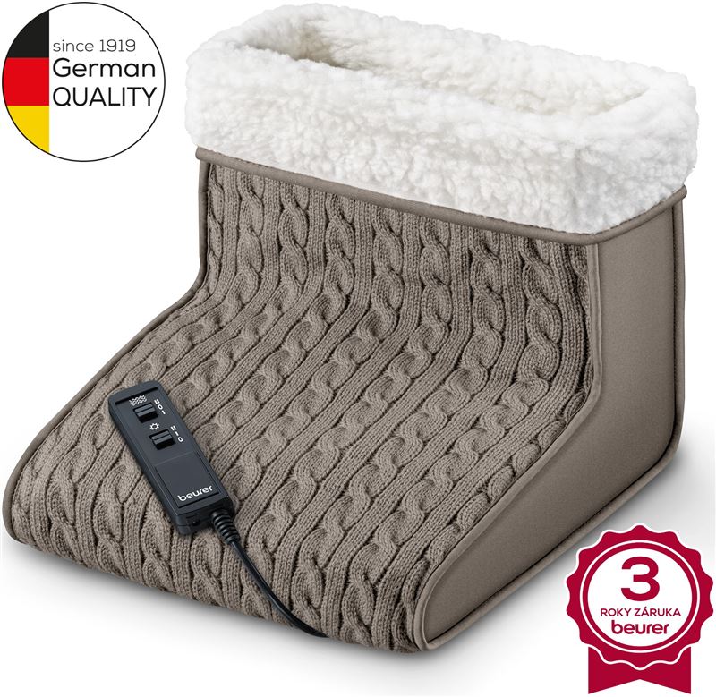 Elektrická výhrevná a masážna papuča BEURER FWM 45
