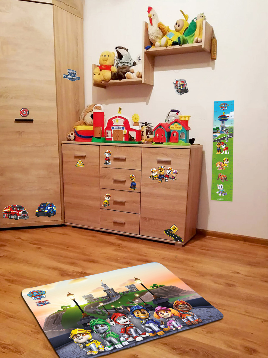 Nickelodeon Ultramäkký koberec, Paw Patrol, Šteniatka v akcii, 100x150cm