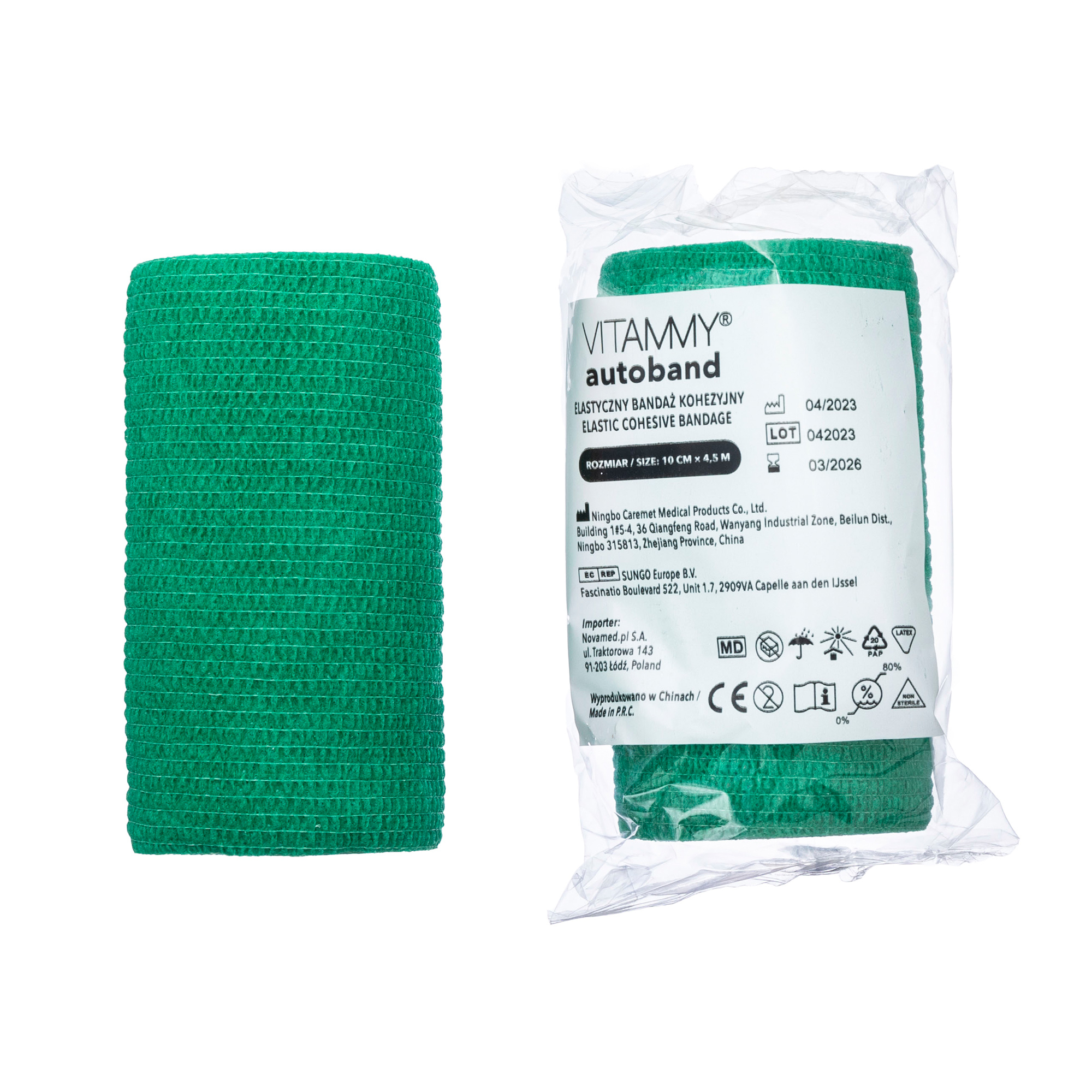 VITAMMY Autoband Samolepiaca bandáž, zelená, 10cmx450cm