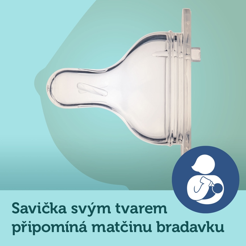 CANPOL BABIES Fľaša so širokým hrdlom Royal Baby 240 ml modrá