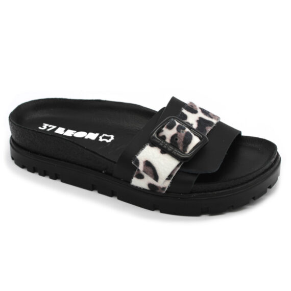 Leon 6022 Dámska zdravotná kožená obuv s prackou