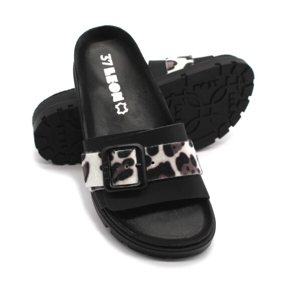 Leon 6022 Dámska zdravotná kožená obuv s prackou