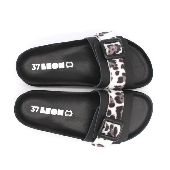 Leon 6022 Dámska zdravotná kožená obuv s prackou