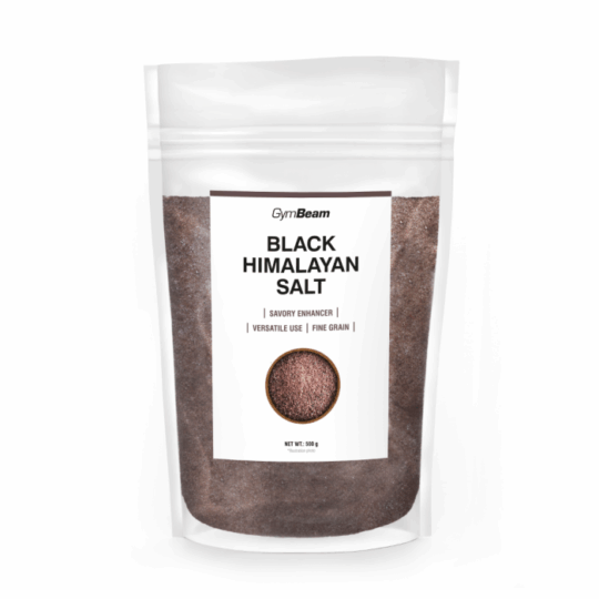 Čierna himalájska soľ 500 g - jemná - GymBeam