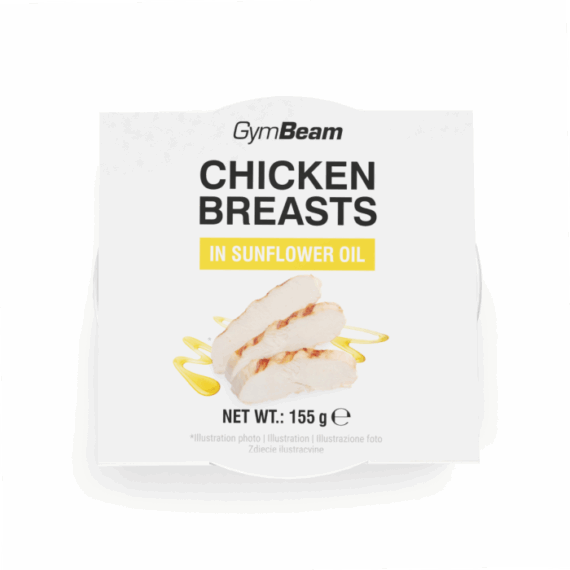 Kuracie prsia v slnečnicovom oleji - GymBeam