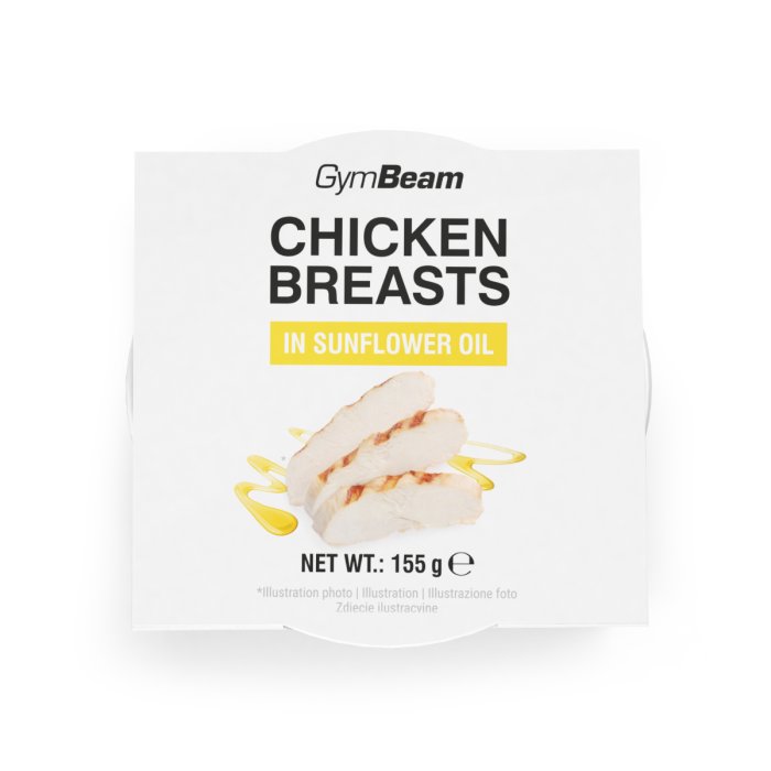 Kuracie prsia v slnečnicovom oleji - GymBeam