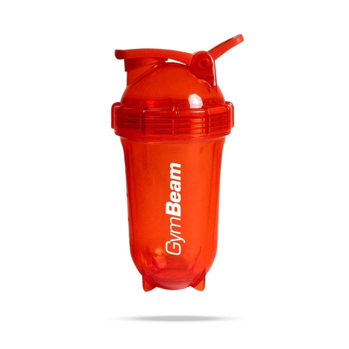 Šejker Tritan Clear Orange 500 ml - GymBeam