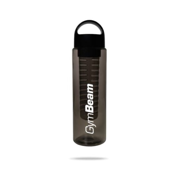 Športová fľaša Infuser All-Black 700 ml - GymBeam