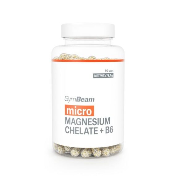 Mikro chelát horčíka + B6 - GymBeam