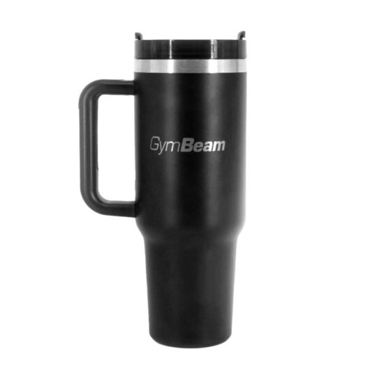 Termohrnček 1,2 l Black - GymBeam