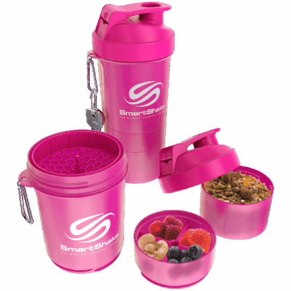 Viacdielny šejker SmartShake Original Pink 600 ml - SmartShake