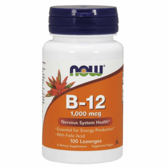 Vitamín B12 1000 mcg - NOW Foods
