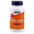 Kyselina listová 800 mcg s Vitamínom B-12 - NOW Foods