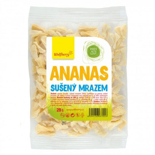 Ananás lyofilizovaný - Wolfberry