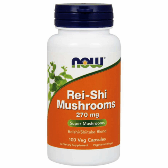 Rei-Shi Mushrooms  270 mg - NOW Foods
