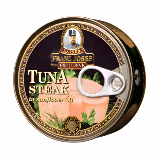 Tuniak steak v slnečnicovom oleji - Franz Josef Kaiser
