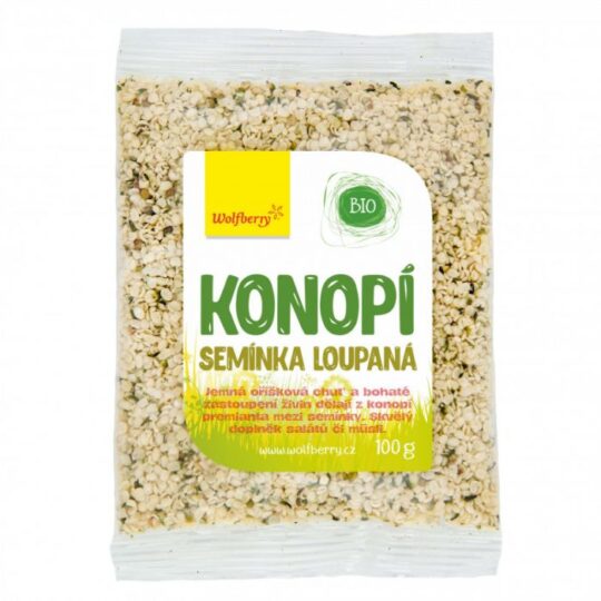 BIO Konopné semienka lúpané - Wolfberry